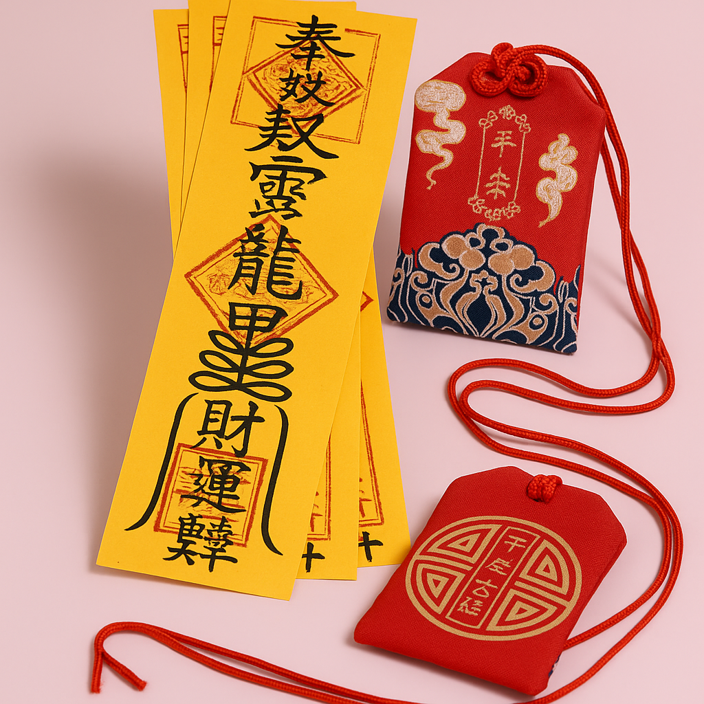 招财 Taoist amulet culture, peace amulet, love amulet, wealth amulet - Image 13