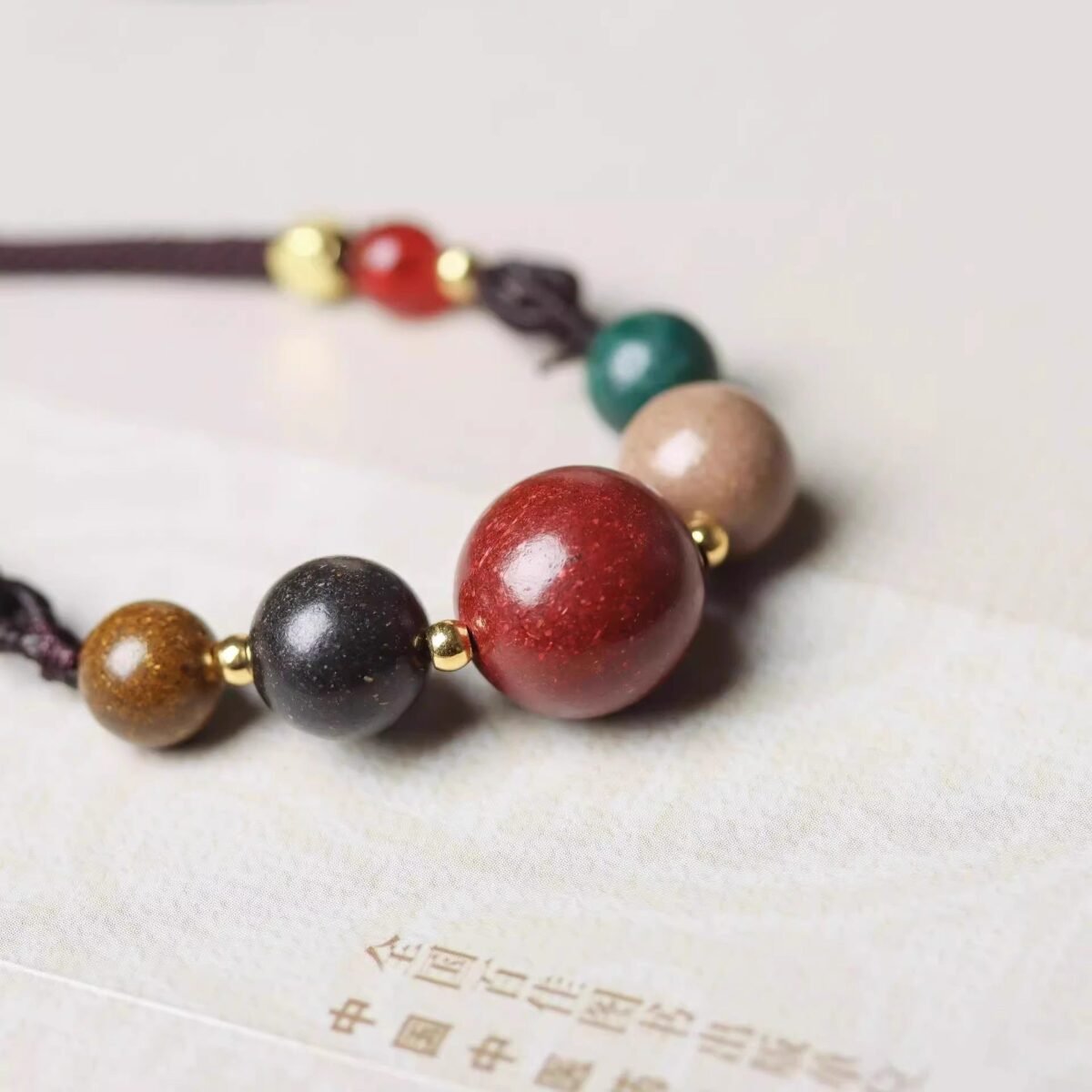 Natural health necklace with Chinese herbal fragrance beads - Image 6